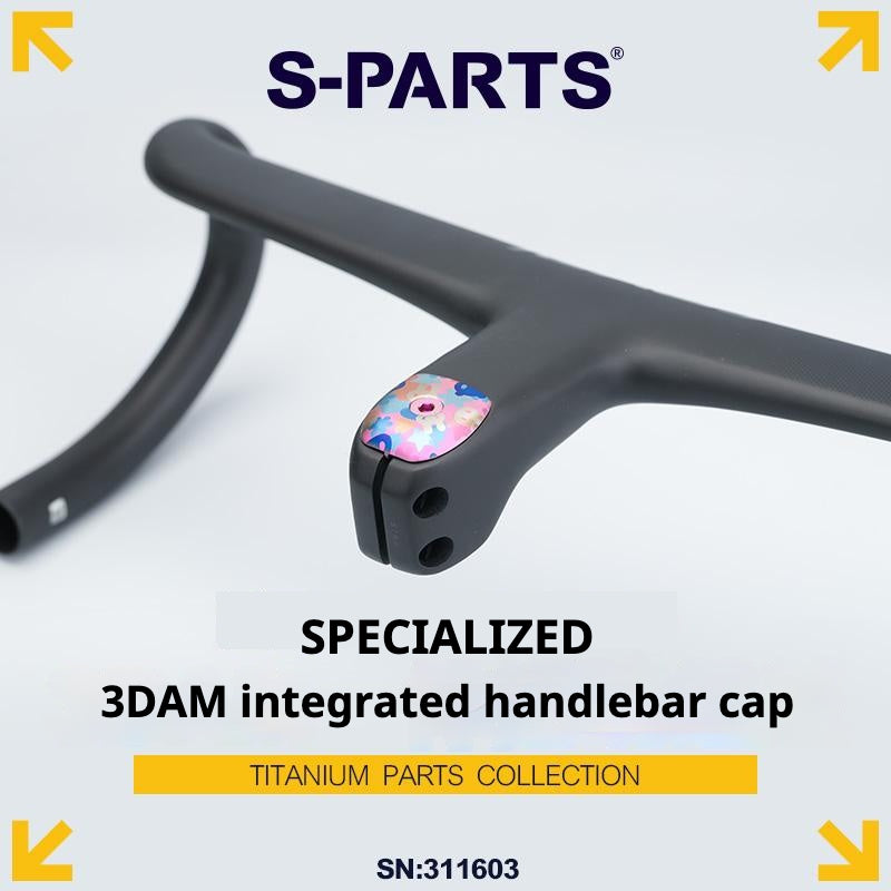 Capuchon supérieur ultraléger S-PARTS en titane pour cintre monobloc ROVAL SPECIALIZED SL9/SL8/SL7/SL6