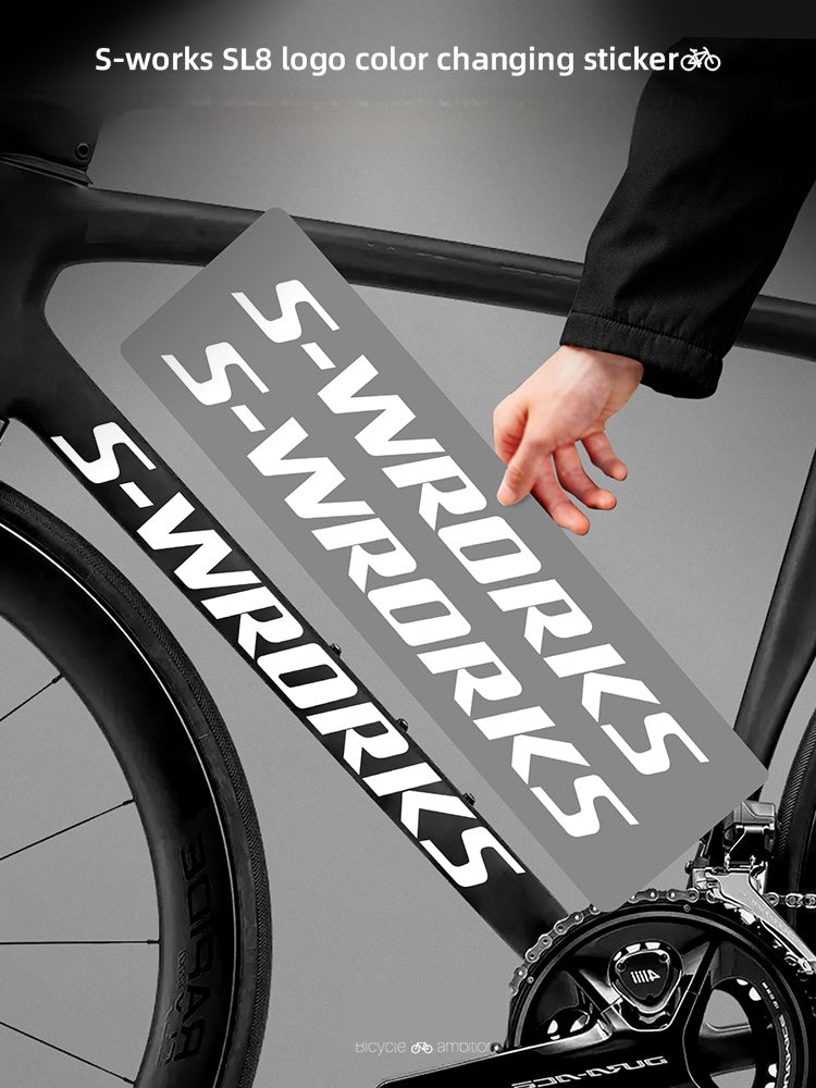 Tarmac SL8 Логотип Наклейки – 2 на нижнюю трубу + 1 на рулевую трубу для Specialized S-WORKS