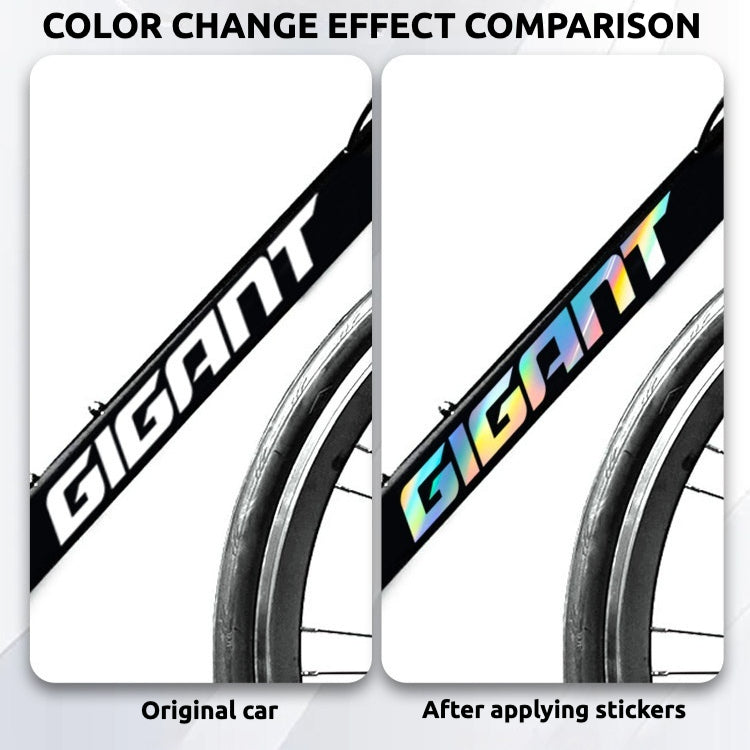 2025 Giant PCR-LTD Frame Logo Decals | Custom Waterproof OEM Overlay Stickers