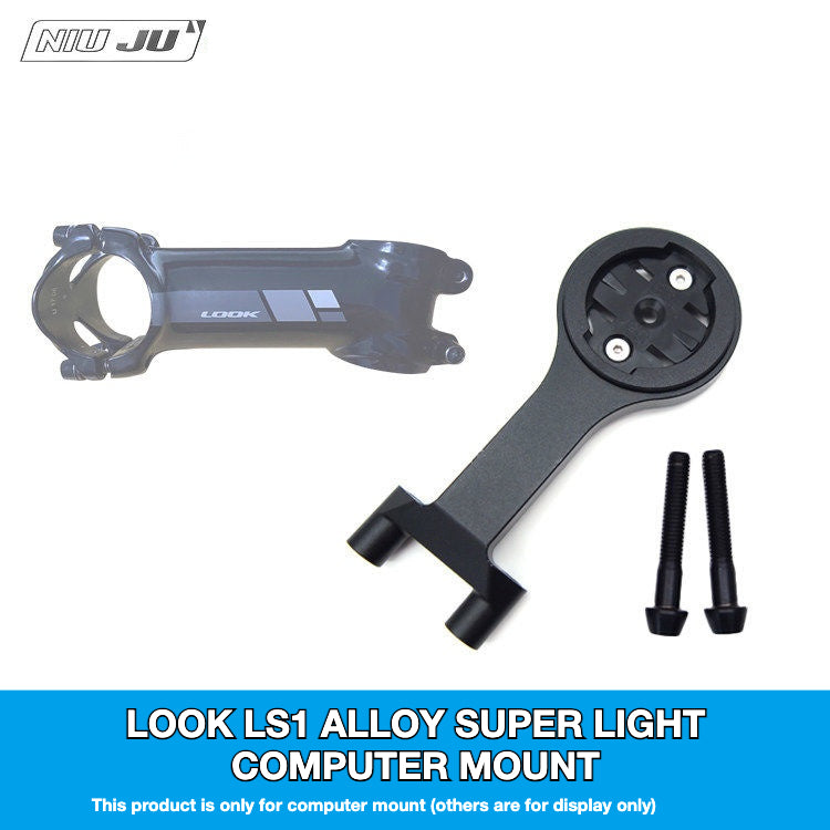 LOOK LS1 ALLOY Stem Computer Mount with CNC Camera Adapter
