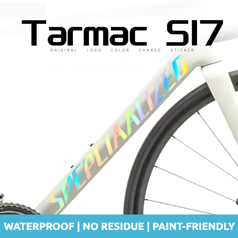 Specialized Tarmac SL7 Frame Logo Cover Decal Sticker | Waterproof Custom Road Bike Frame Decal