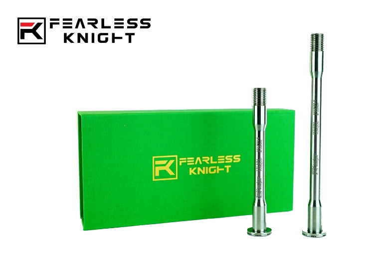 Eixo Passante Titanium Fearless Knight - Compatível com Bicicletas de Estrada Pinarello, Specialized, Colnago, Trek, Ridley