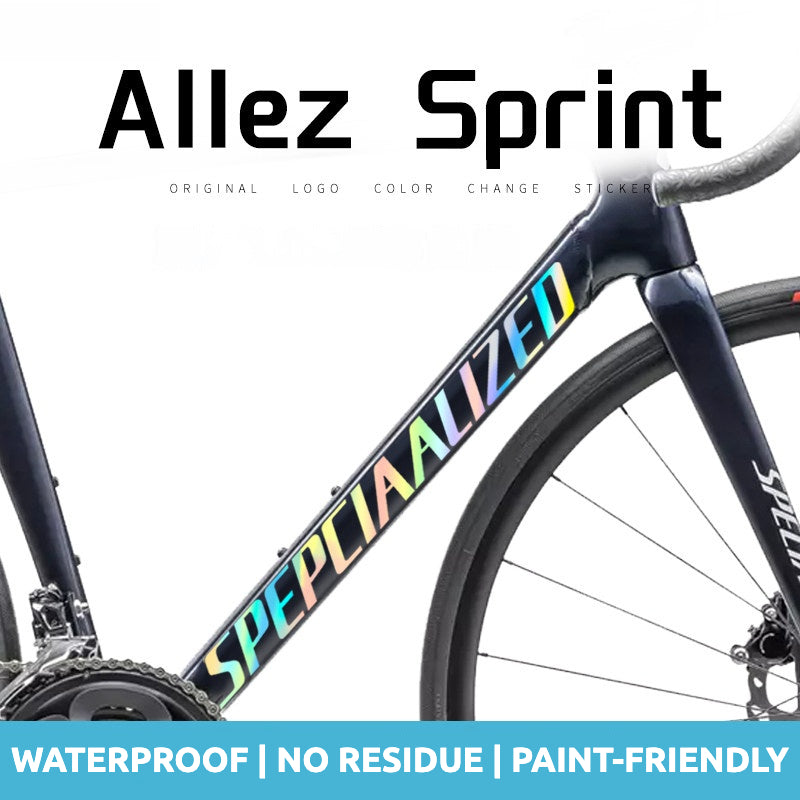 Specialized Allez Sprint Frame Logo Cover Decal Sticker | Waterproof Custom Road Bike Fram(Please leave frame size in order notes)e Decal