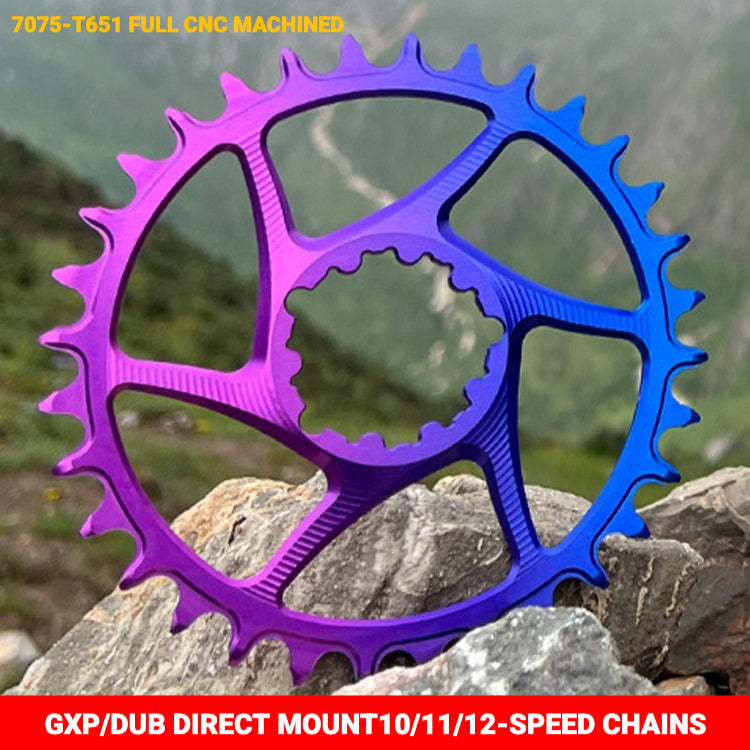 PASS QUEST SRAM GXP / DUB 3-Bolt Direct Mount Narrow-Wide Chainring | 3mm Offset 28T–38T