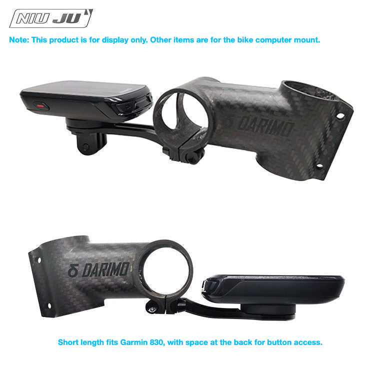 NIUJU Darimo IX2 / IX4 Computer Mount | Ultra-Light Garmin Wahoo GoPro Mount