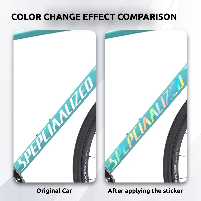 Specialized Allez E5 Sport Frame Logo Cover Decal Sticker | Waterproof Custom Road Bike Frame Decal