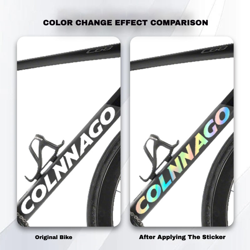 Down Tube Color Decal Compatible with Colnago C68 Frame|Multiple Colors|Road Bike Custom Sticker