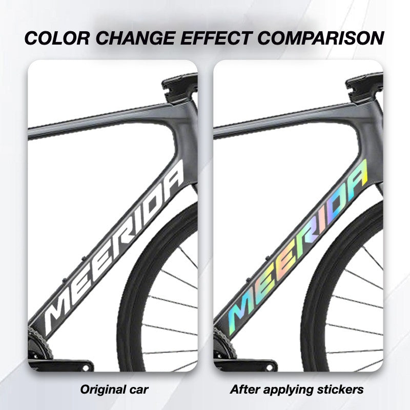 Custom OEM Logo Decals for Merida Scultura Endurance Road Bike Frame | Waterproof Overlay Stickers