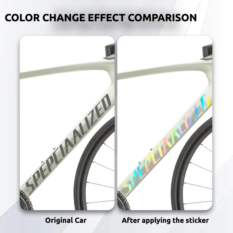 Specialized Tarmac SL7 Frame Logo Cover Decal Sticker | Waterproof Custom Road Bike Frame Decal