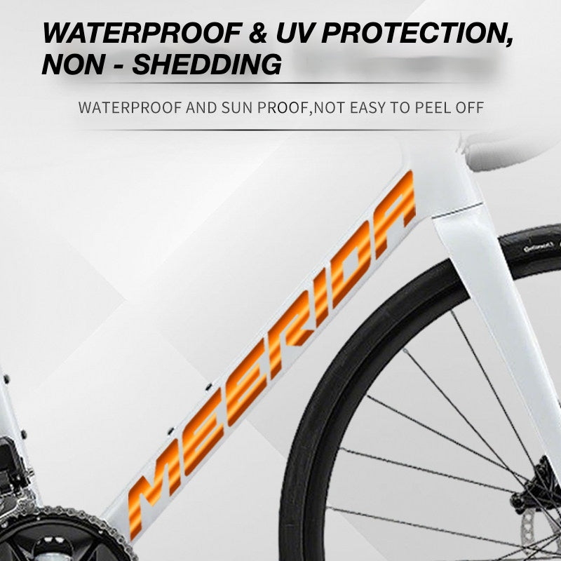 Custom OEM Logo Decals for Merida Scultura 6000 Road Bike Frame | Waterproof Overlay Stickers