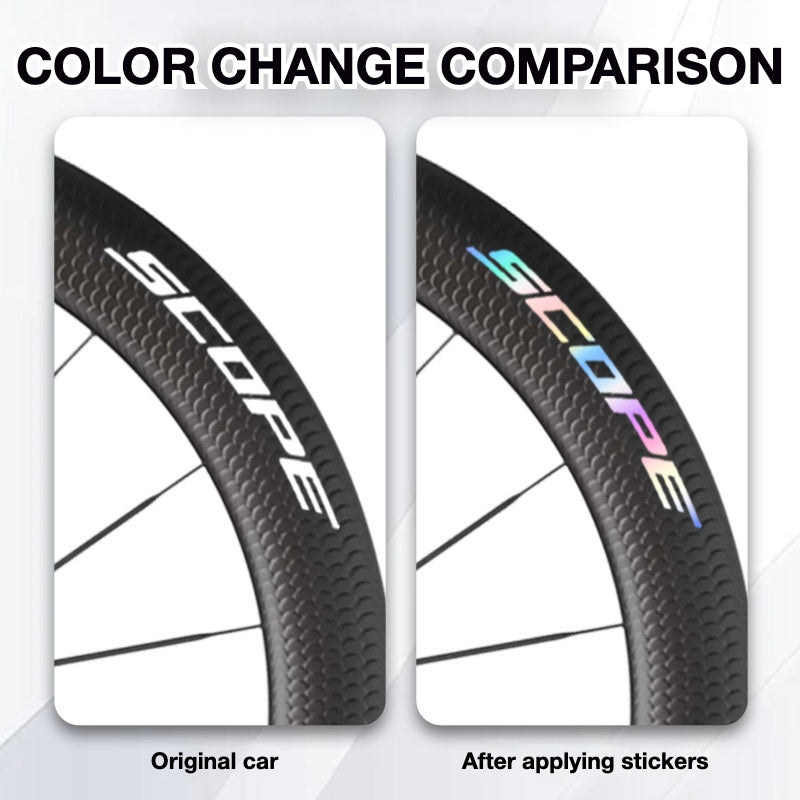 Scope Artech 6 Wheel Decal Sticker Kit – Logo Cover & Color Change