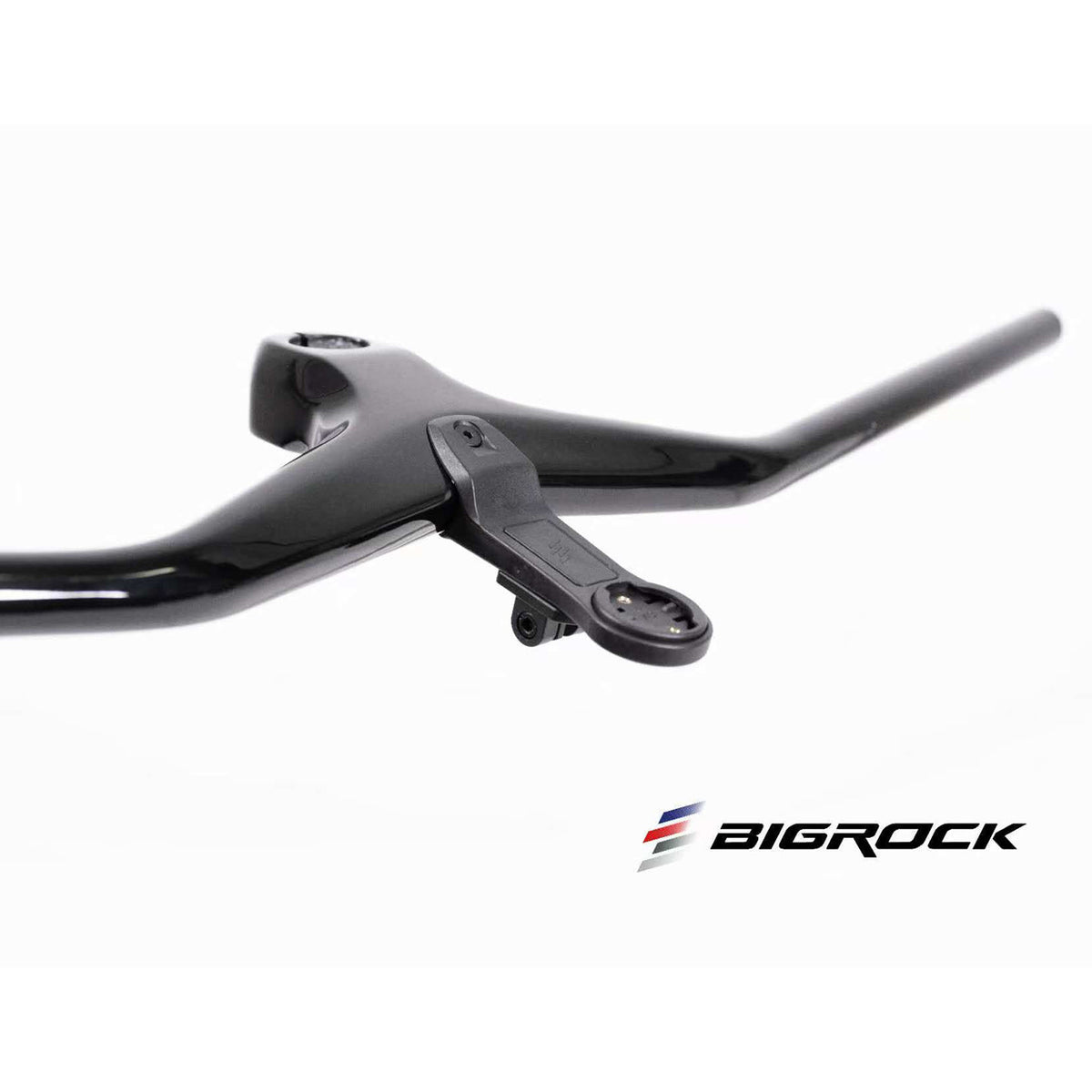 Guidão de MTB Integrado em Fibra de Carbono BIGROCK com Roteamento Interno de Cabos