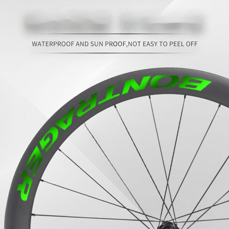 Bontrager Aeolus RSL 51 Decal Stickers | Custom Carbon Rim Decals for Trek Wheelset | Waterproof Vinyl