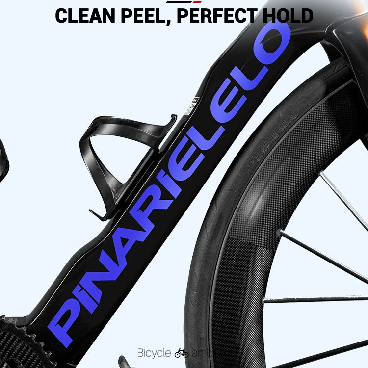 2025 Pinarello DOGMA F Factory Logo Color Change Decal Set|Downtube + Chainstay Stickers (Multiple Colors)