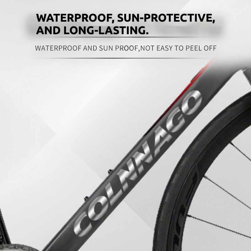 Colnago V3 Frame Logo Decals | Custom Waterproof OEM Overlay Stickers
