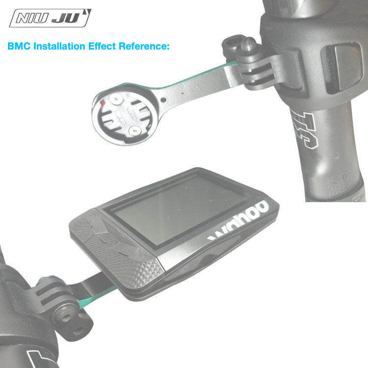NIUJU BMC SLR01 / TMR01 Computer Mount | Garmin Wahoo GoPro Replacement Mount