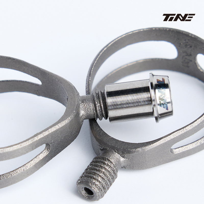 TINE сверхлегкое CNC титановое кольцо зажима переключателя – совместимо с Shimano, SRAM 12S, Campagnolo 6,8 г за пару