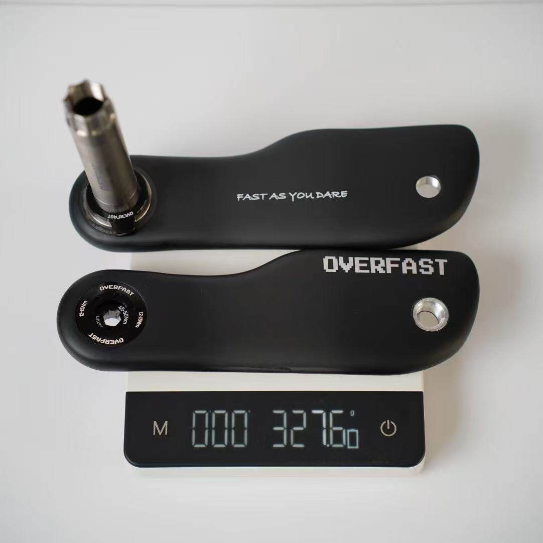 Pedivela OVERFAST Aero Carbon para Bikes de Estrada e TT | DUB / Ti24 | Compatível com SRM e SIGEYI