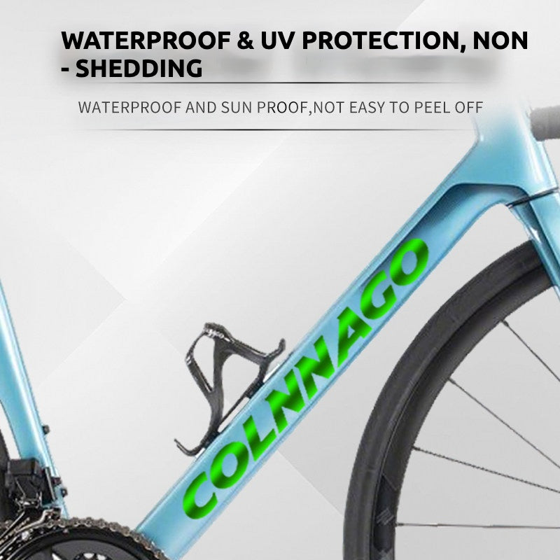 Adesivos de Logo para Quadro Colnago V4 | Etiquetas Personalizadas à Prova d'Água OEM