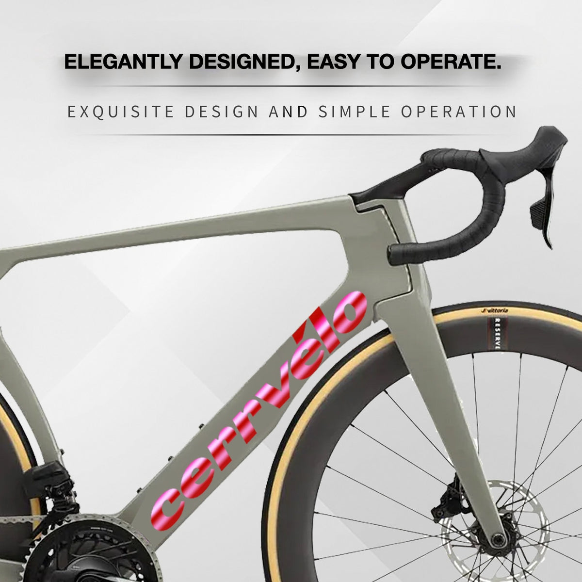 Custom OEM Logo Decals for 2025 Cervélo S5 Road Bike Frame | Waterproof Overlay Stickers(Please leave your frame size in the order notes when placing your order.)