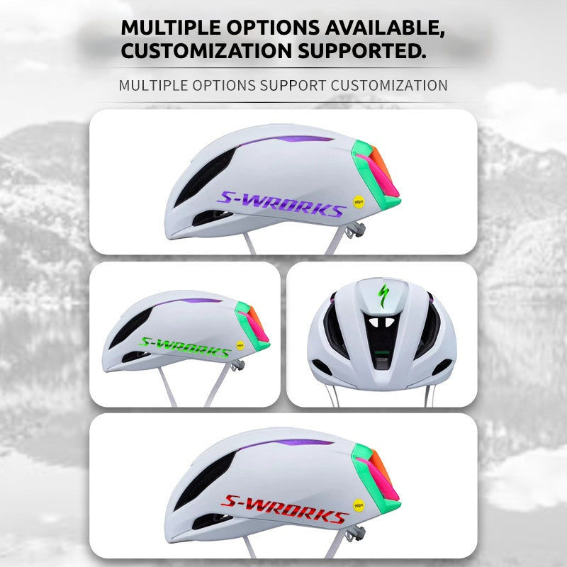 S-Works Evade 3 Helmet Decal Sticker Kit for Specialized Road Bike Helmet Logo Color Change