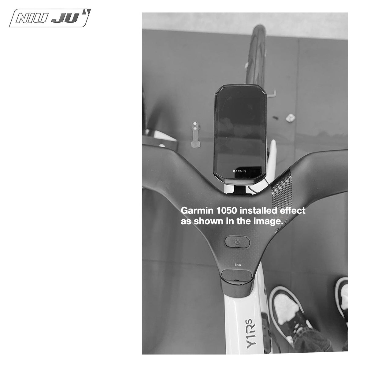 NIUJU Colnago Y1RS CC.Y1 Computer Mount | Garmin 1050 Wahoo Integrated Cockpit Mount