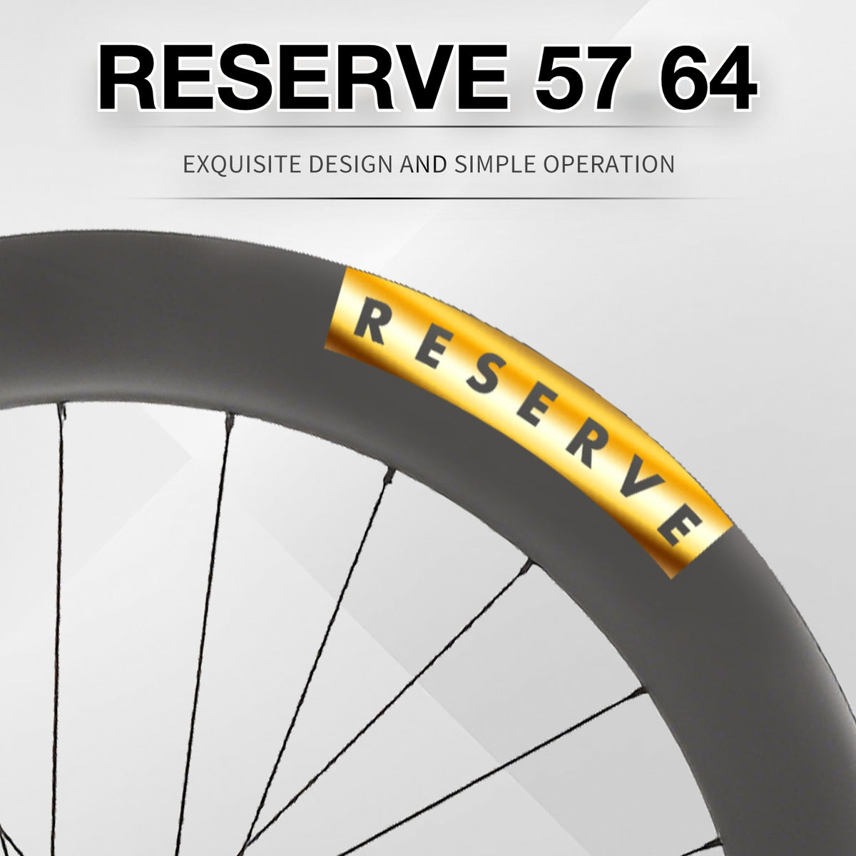 Reserve 5764 Wheel Decal Sticker Kit – Logo Cover & Color Change