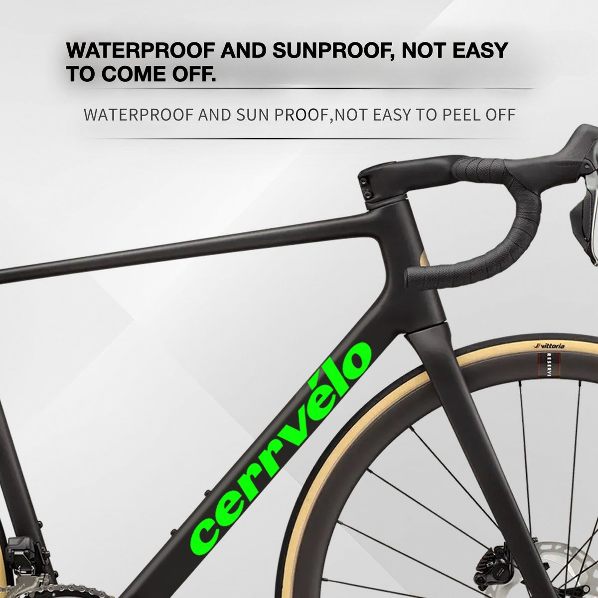Custom OEM Logo Decals for 2026 Cervélo R5 Road Bike Frame | Waterproof Overlay Stickers(Please leave your frame size in the order notes when placing your order.)