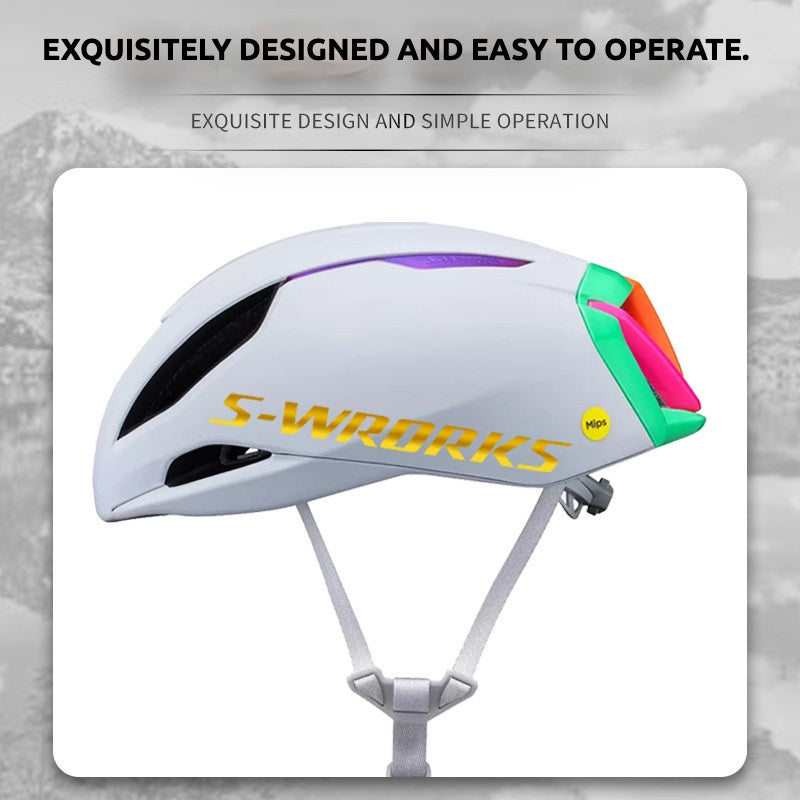 S-Works Evade 3 Helmet Decal Sticker Kit for Specialized Road Bike Helmet Logo Color Change