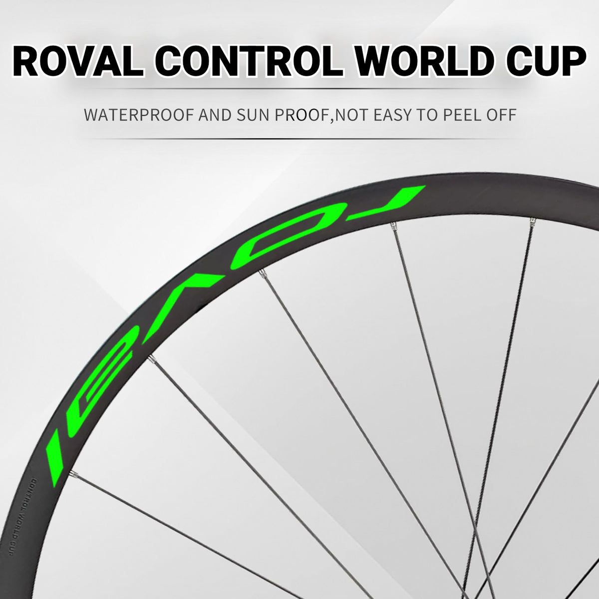 Adesivos para Roda MTB Roval Control 29 | Etiquetas de Personalização de Cor de Logotipo para Rodas de Mountain Bike em Carbono