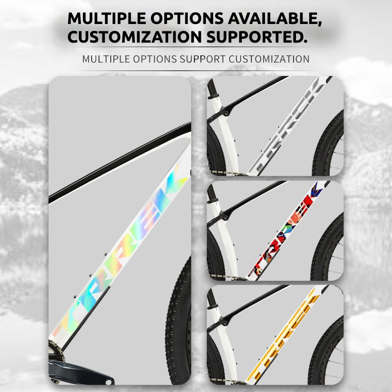 TREK Procaliber 9 Frame Downtube Logo Cover Decal Sticker | Waterproof MTB Frame Custom Sticker