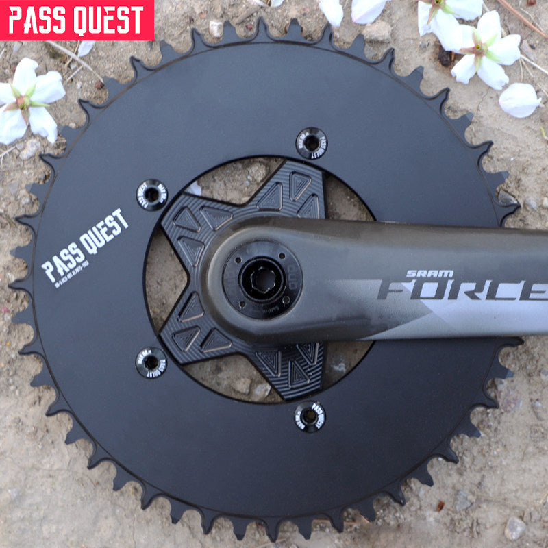 PASS QUEST Direct Mount Chainring Spider Adapter | GXP / DUB 3-Bolt & 8-Bolt to 110BCD