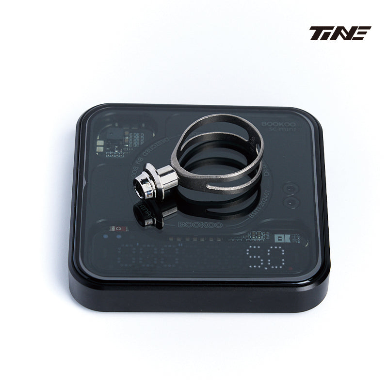TINE сверхлегкое CNC титановое кольцо зажима переключателя – совместимо с Shimano, SRAM 12S, Campagnolo 6,8 г за пару