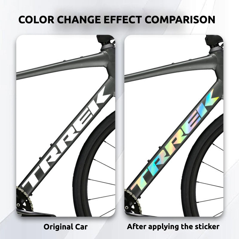 Autocollant de décalcomanie étanche pour changement de couleur du couvercle du logo OEM du cadre de vélo de route TREK DOMANE AL2