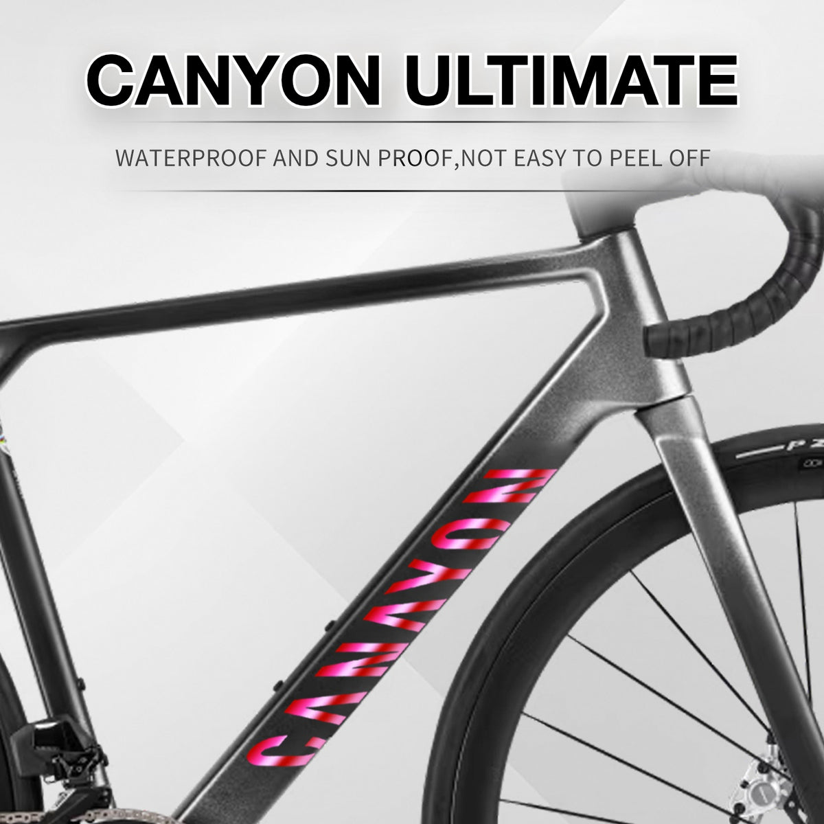 Canyon Ultimate Frame Decal Sticker Kit – Logo Cover & Color Change