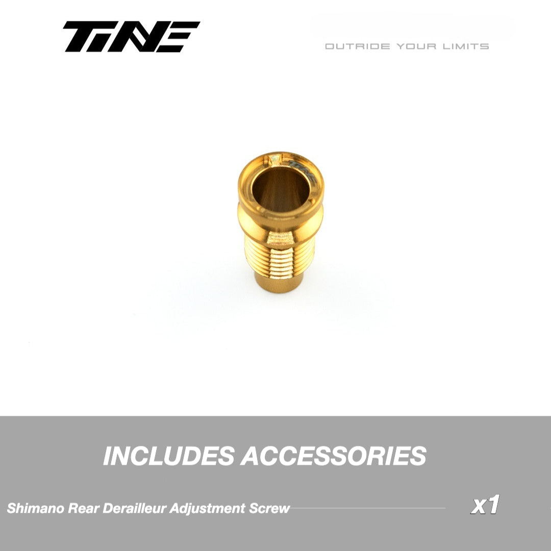 TiNE Titanium Shimano Rear Derailleur Pivot Bolt | Ultra-Light Road Bike Upgrade