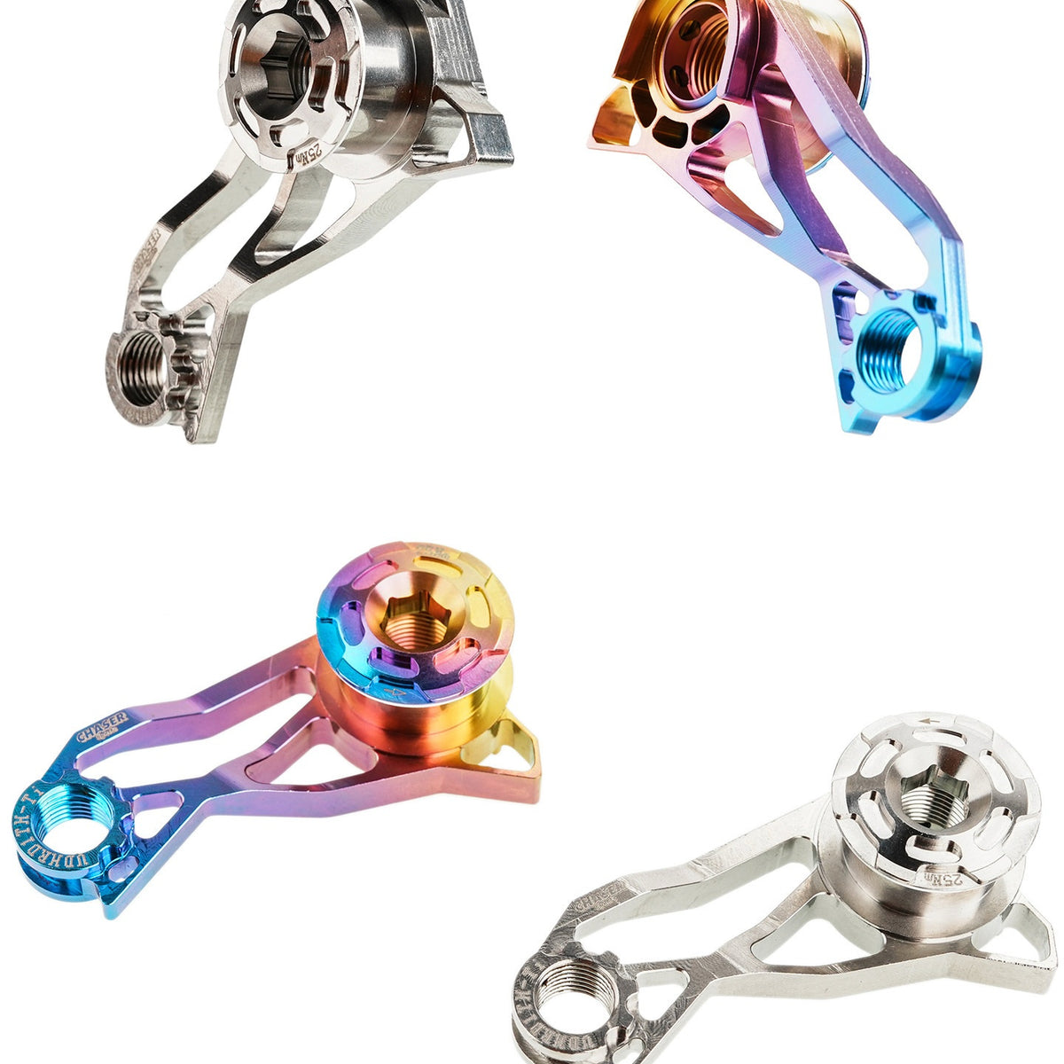 Chaser Titanium UDH Derailleur Hanger | Shimano Direct Mount / SRAM & Campagnolo Universal 2TH | Trek Madone Gen 8, Colnago V5RS, Y1RS & QUICKER ONE