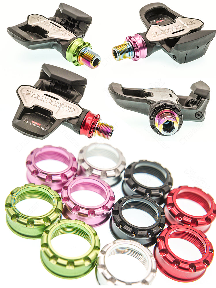 LOOK KEO2 MAX e BLADE Kit de Atualização Leve - Solução de Pedal de Performance em Titânio