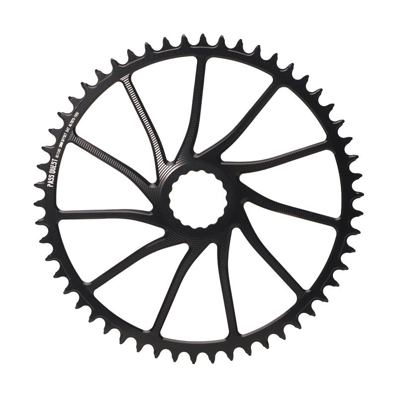 PASS QUEST 3mm Offset Direct Mount Narrow-Wide Chainring for Race Face / Easton | 40T–54T