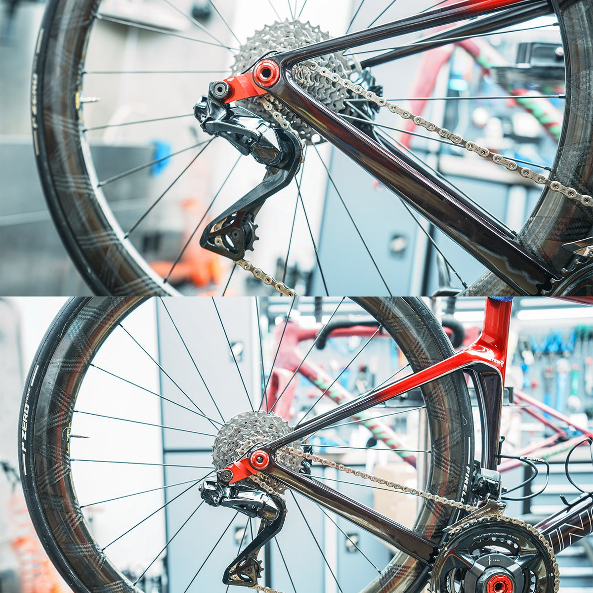 CHASER Ultralight UDH Rear Derailleur Hanger for Shimano 25.8g, SRAM & Campagnolo 21.5g