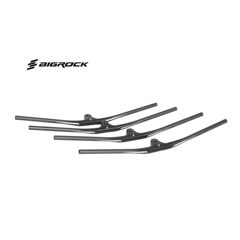 Guidão Integrado de Fibra de Carbono BIGROCK para E-MTB / All Mountain / Série Enduro