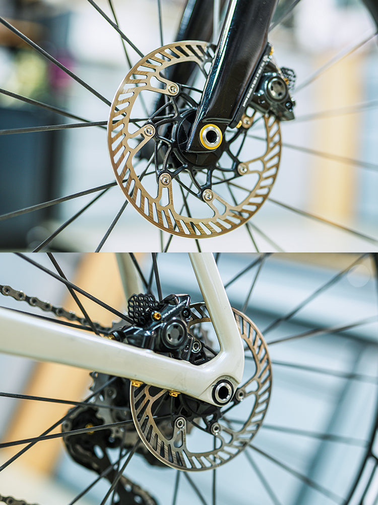 Chaser Ultraléger Jeu d'Axles Traversants en Titane pour GIANT TCR & Propel | TC11 Titane | 116mm/161mm | 37g la Paire