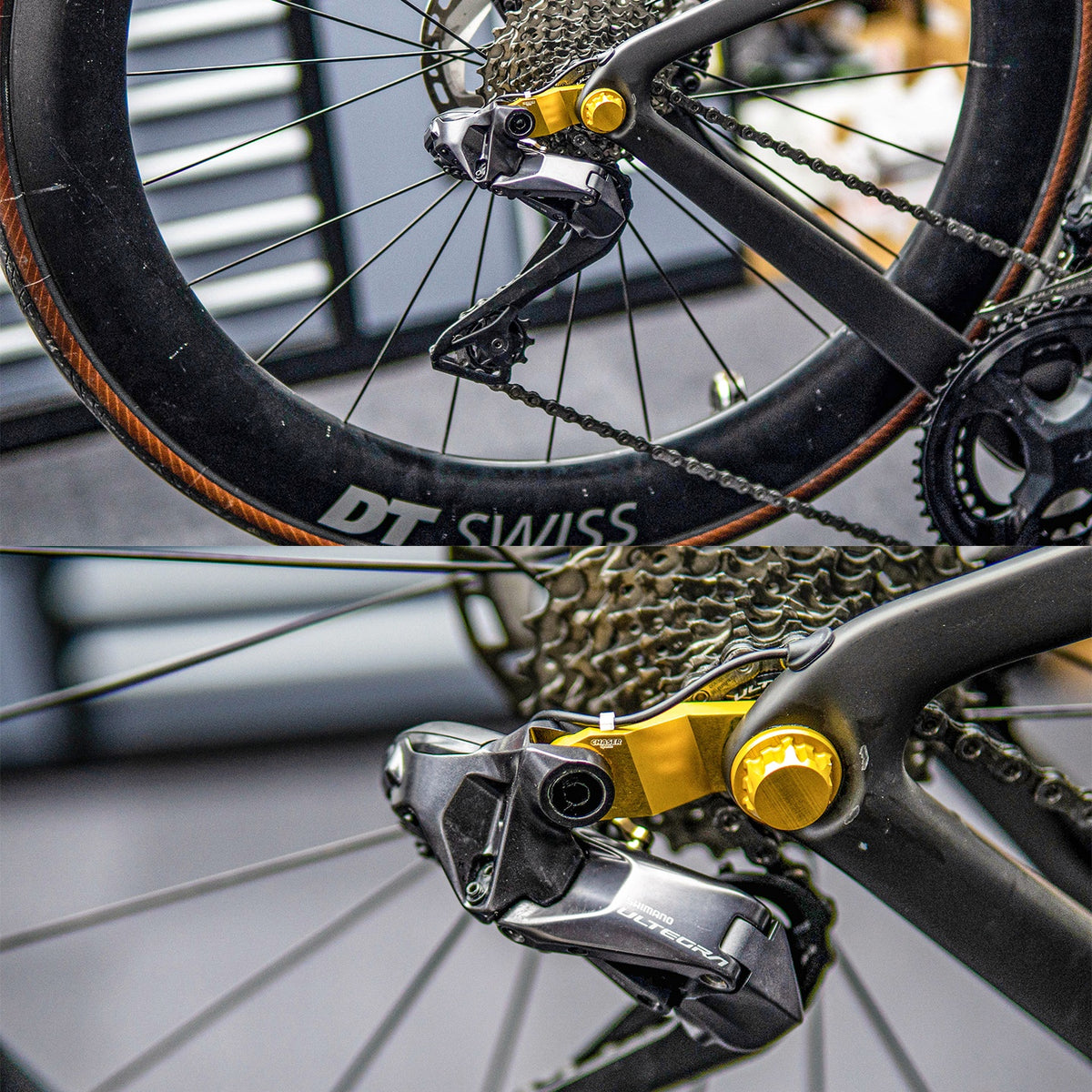 Chaser Suporte Ultra-Leve de Montagem Direta para Bicicletas de Estrada Cervelo S5 / R5 (Compatível com Shimano Série R)