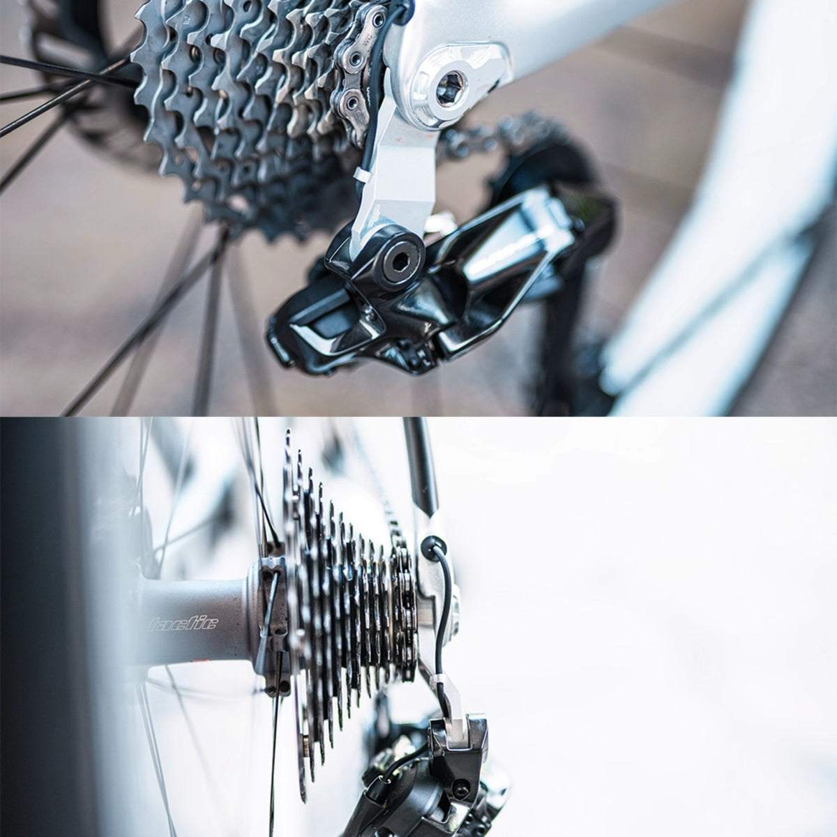 Patte de dérailleur Chaser Ultralight à montage direct pour cadres Pinarello séries F et Dogma (F9 / Dogma F / série X / Prince / Paris Disc)