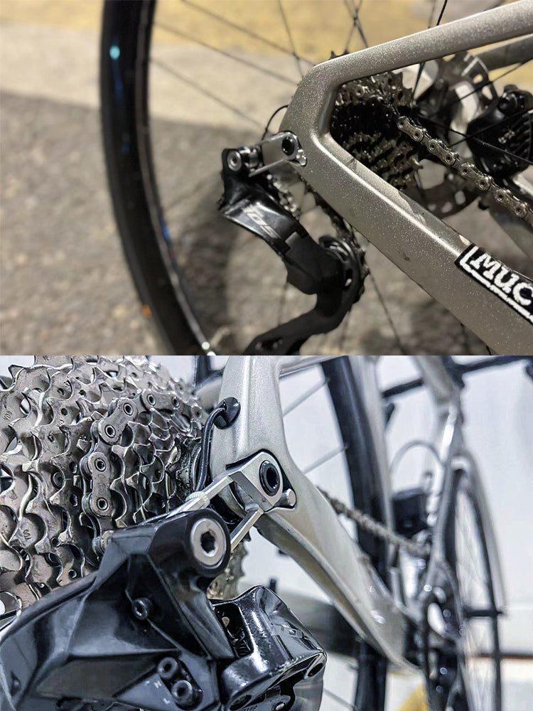 Forcellino deragliatore Chaser Ultralight Merida per Reacto CF3/5/Team/Limited e Scultura Endurance/Team (2021-2024) | Compatibile con Shimano R-Series