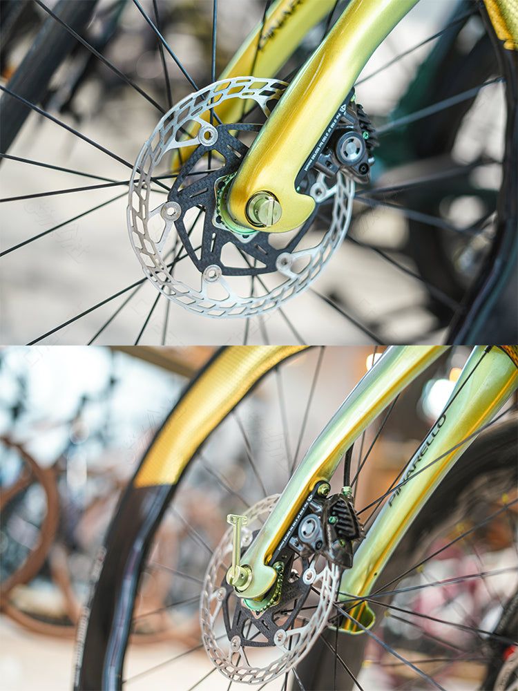 Perno passante a sgancio rapido nascosto in lega di titanio ultraleggero da 12 mm per Pinarello F