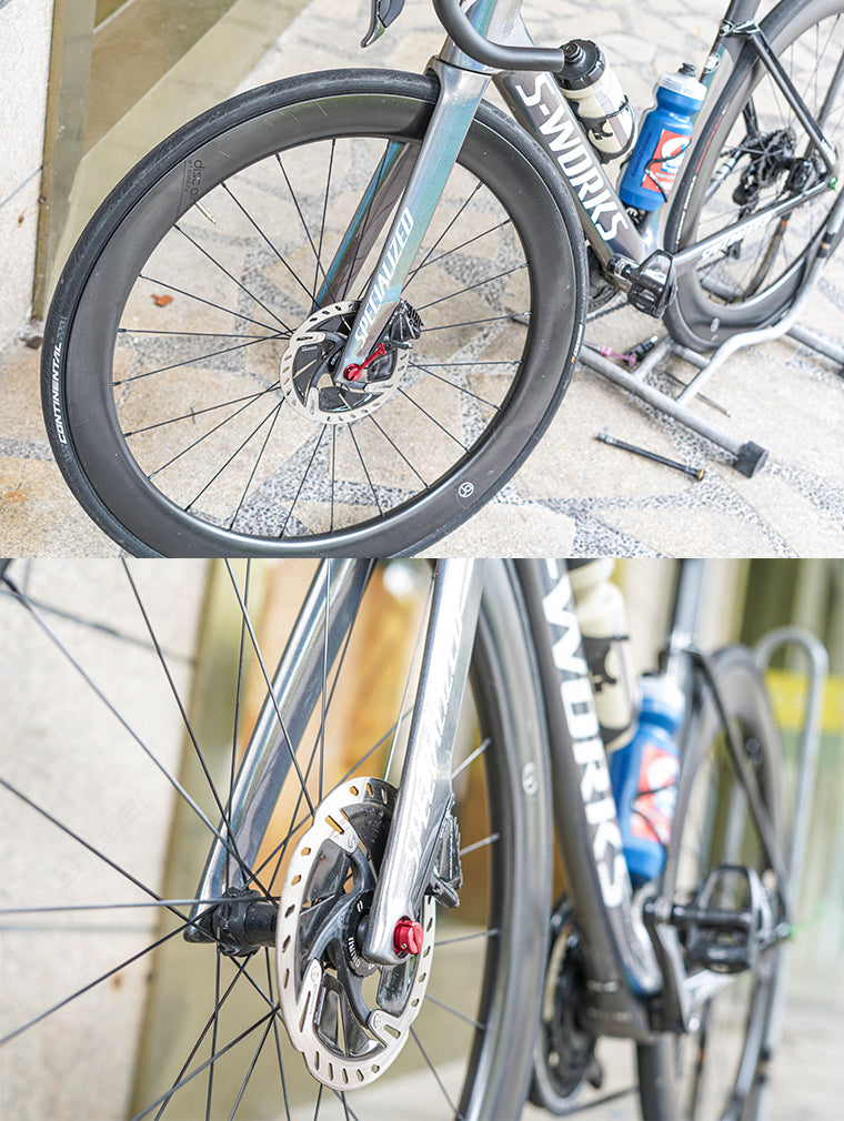 Perno passante a sgancio rapido nascosto in lega di titanio ultraleggero da 12 mm per Sworks Specialized SL8/SL7/SL6