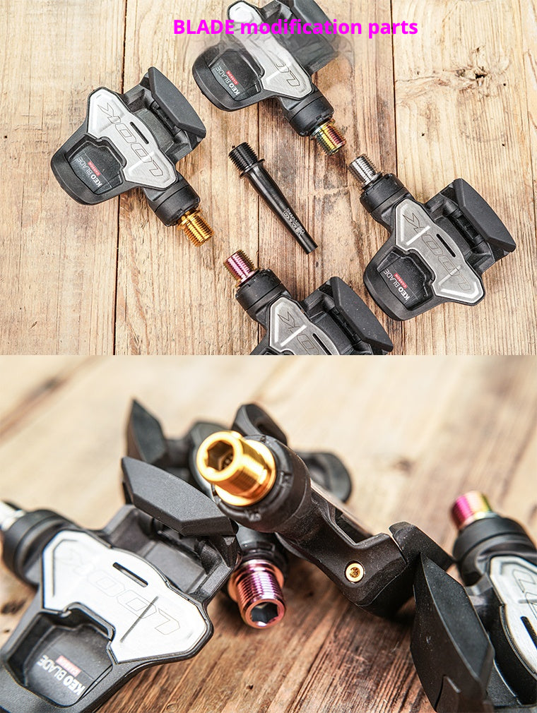 LOOK KEO2 MAX e BLADE Kit de Atualização Leve - Solução de Pedal de Performance em Titânio