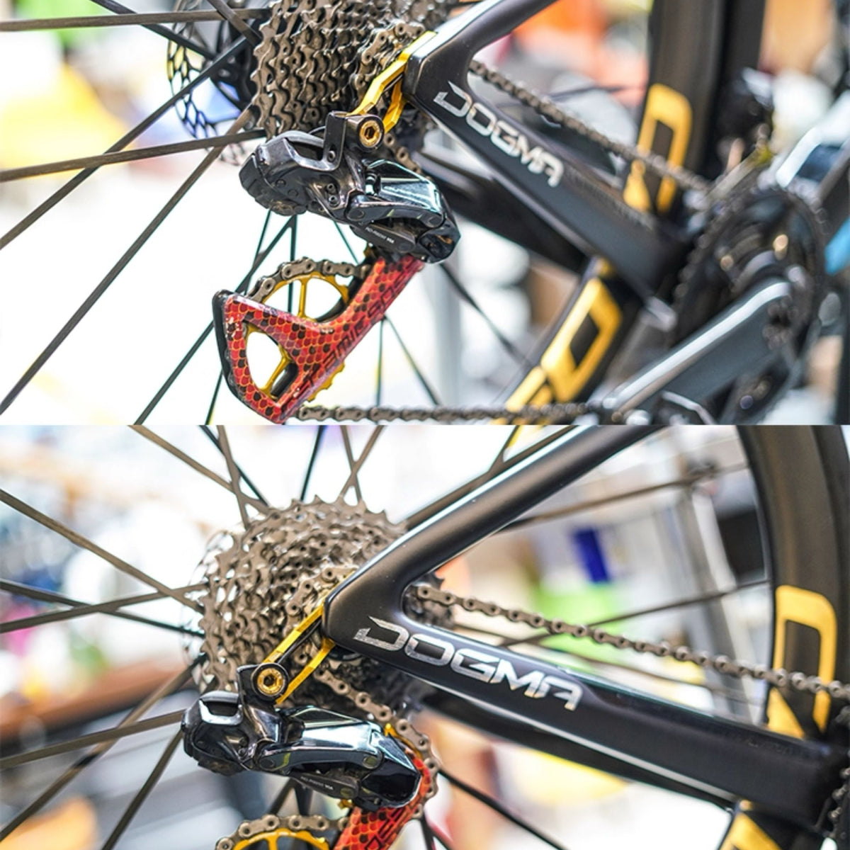 Patte de dérailleur Chaser Ultralight à montage direct pour cadres Pinarello séries F et Dogma (F9 / Dogma F / série X / Prince / Paris Disc)