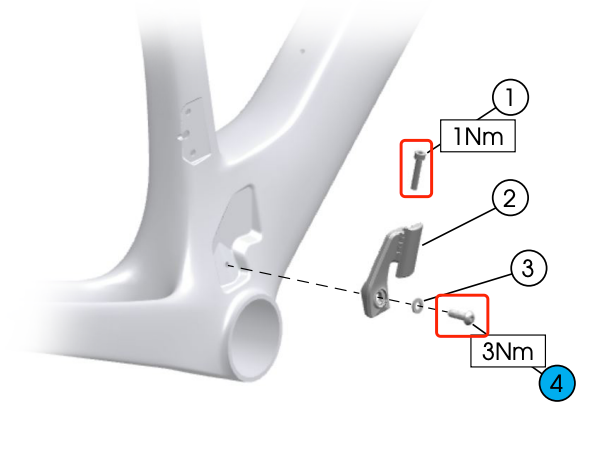 Kit Completo de Atualização de Parafuso de Titânio para Trek Madone Gen7 SLR/SL e Kits de Freio com Troca Shimano/SRAM